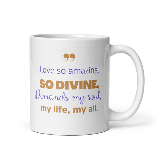 When I Survey the Wondrous Cross Hymn Mug