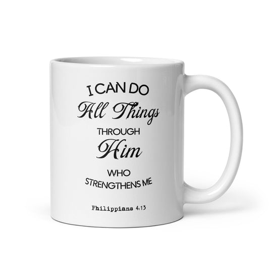 Philippians 4:13 Mug