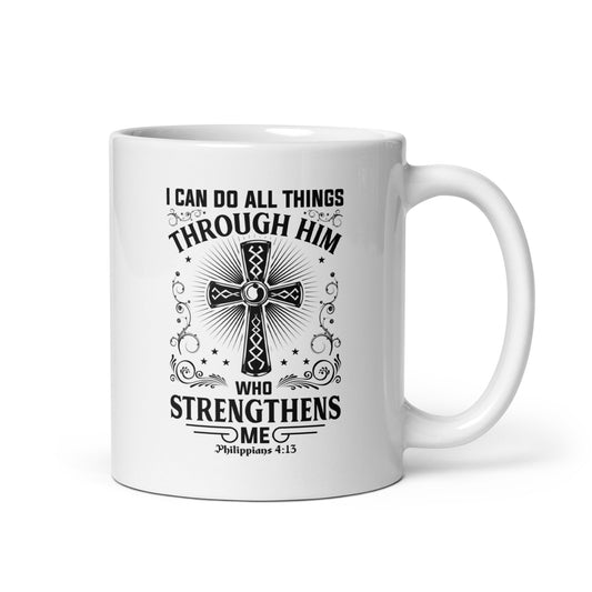 Philippians 4:13 Mug