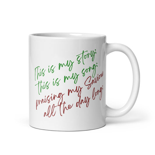 Blessed Assurance Hymn Mug