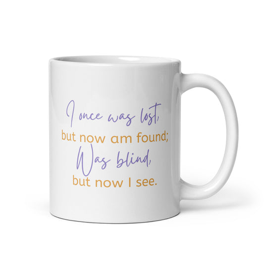 Amazing Grace Hymn Mug